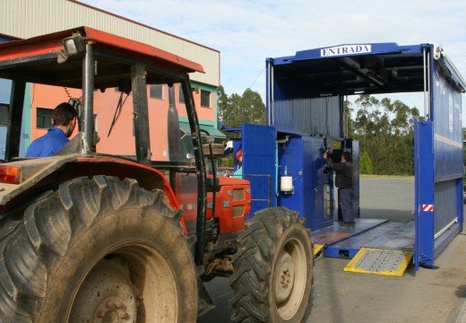 A ITV de vehículos agrícolas estará en Ordes e no Mesón do Vento a finais do vindeiro mes